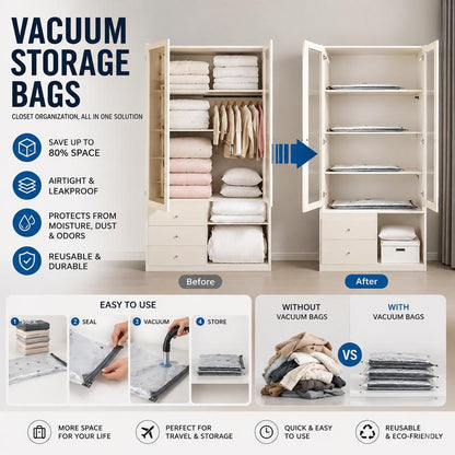 Voyk Vacuum Seal Packing Cubes (18-Pack)