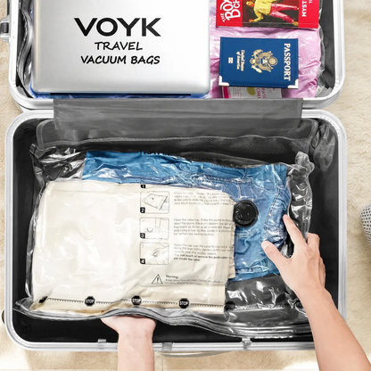 Voyk Vacuum Seal Packing Cubes (18-Pack)
